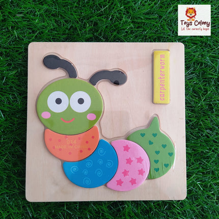 Wooden Puzzle Board with Name Print