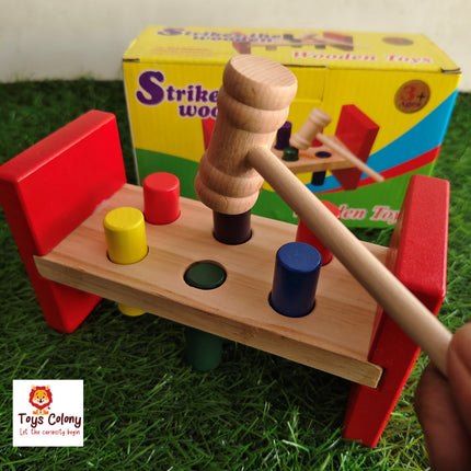 Wooden Strike the Wood Game
