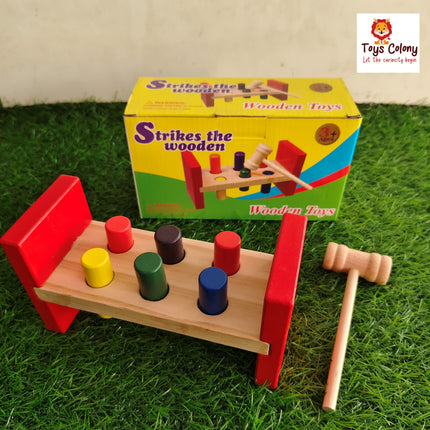 Wooden Strike the Wood Game