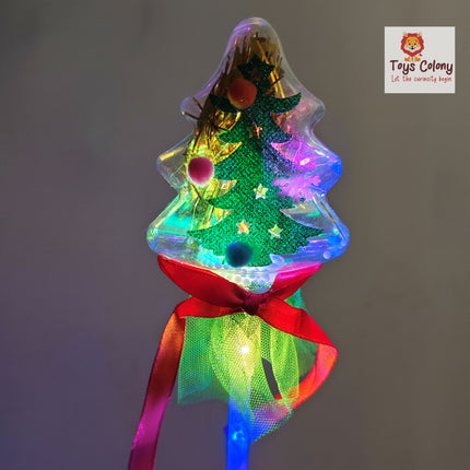 Xmas Tree Light Wand with Multiple Modes