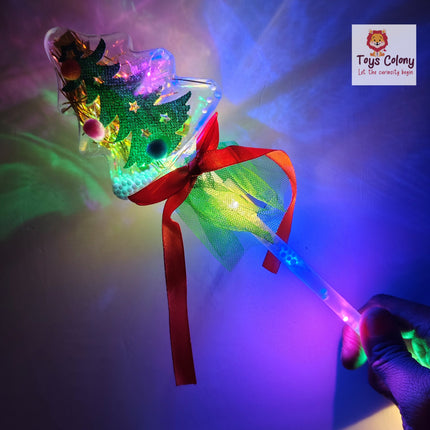 Xmas Tree Light Wand with Multiple Modes