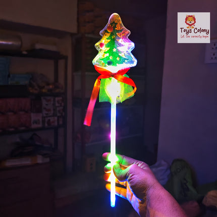 Xmas Tree Light Wand with Multiple Modes