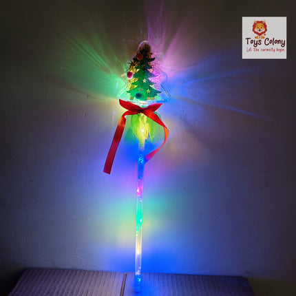 Xmas Tree Light Wand with Multiple Modes
