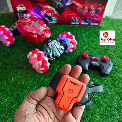 Xtreme Stunt Drift Car with Remote & Gesture Control Watch