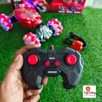 Xtreme Stunt Drift Car with Remote & Gesture Control Watch