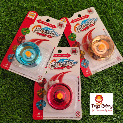 High Speed Metal Yo-Yo with super fine bearing For Kids