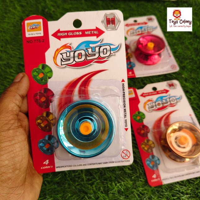 High Speed Metal Yo-Yo with super fine bearing For Kids